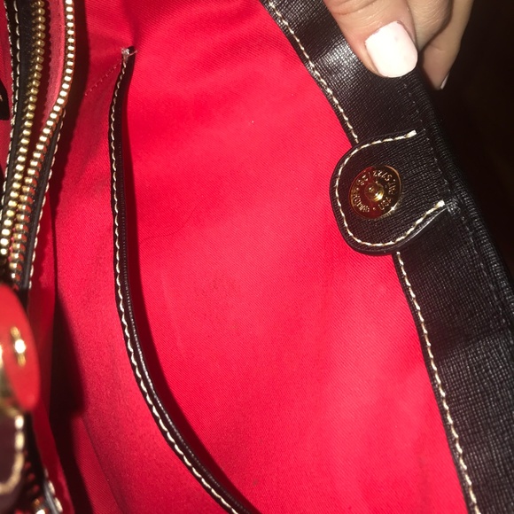 Dooney & Bourke Black Leather Handbag/Crossbody - Picture 4 of 8